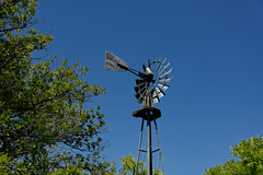 A Windmill on the Sam Nail Ranch (Big Bend National Park)