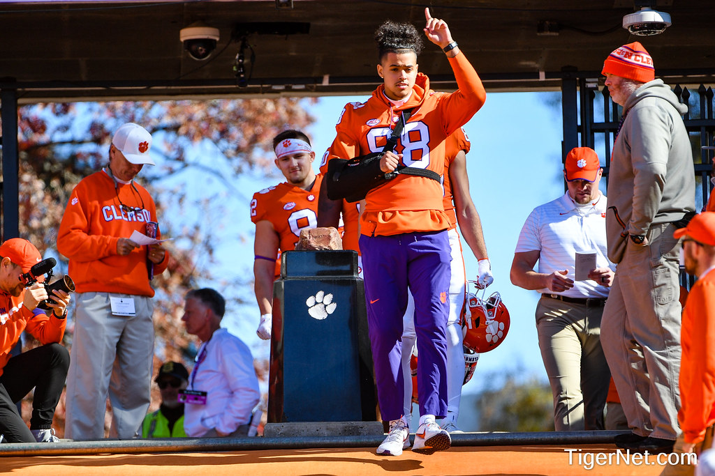 Clemson Football Photo of Braden Galloway and Wake Forest