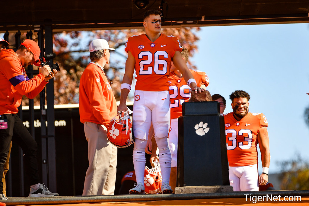 Clemson Football Photo of Jack McCall and Wake Forest