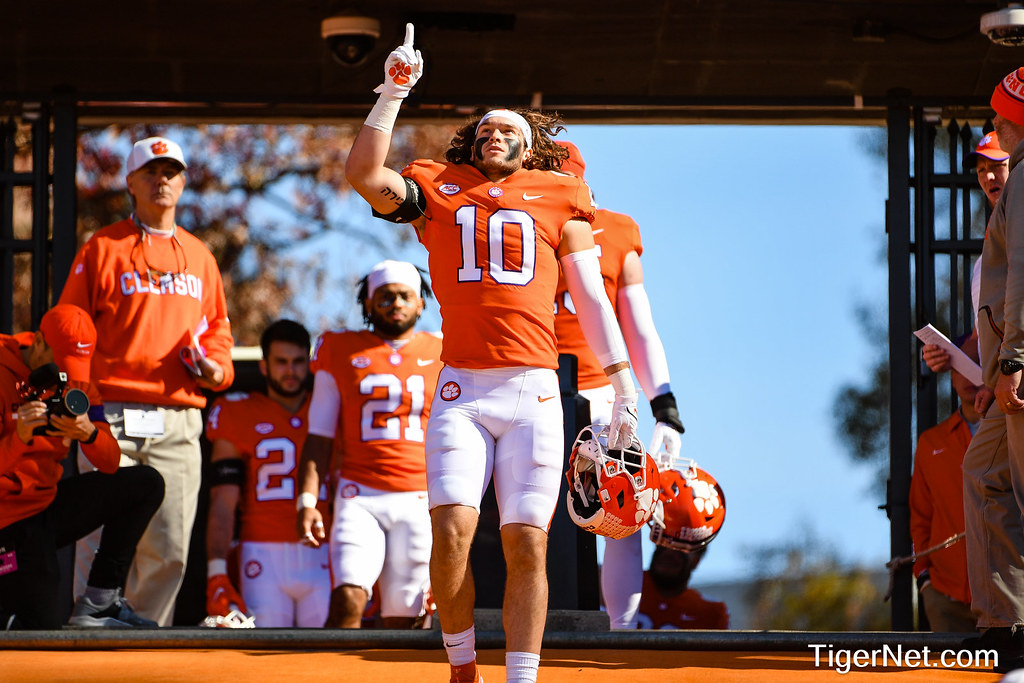 Clemson Football Photo of Baylon Spector and Wake Forest