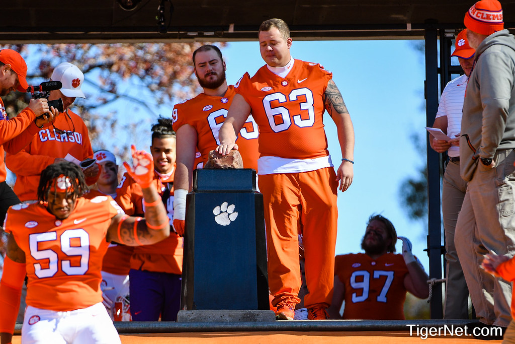 Clemson Football Photo of Zac McIntosh and Wake Forest
