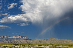 Rainbows Are So Wonderfully Beautiful (Guadalupe Mountains National Park)