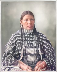 Freckled Face, Arapahoe, No. 1113_, colorized by Asar Studios