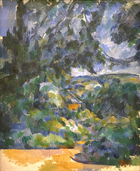 "Paysage bleu" de Paul Cézanne (Fondation Louis Vuitton, Paris)