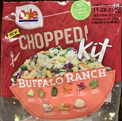 2021 328/365 11/24/2021 WEDNESDAY - Dole Chopped Kit - Buffalo Ranch Salad