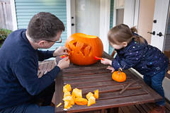 303/365 pumpkin carving
