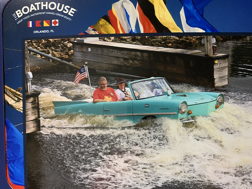 Amphicar Ride at the Boathouse in Disney Springs • <a style="font-size:0.8em;" href="http://www.flickr.com/photos/28558260@N04/51706049542/" target="_blank">View on Flickr</a>