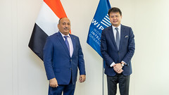 WIPO Director General Meets with Yemen's Vice-Minister for Commerce and Industry