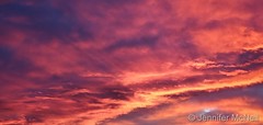 November 30, 2021 - An absolutely stunning sunset. (Jennifer McNeil)