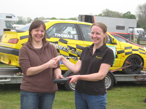 Another trophy for Emma from Sally Clifford at Cadwell