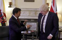 Prime Minister Boris Johnson Bilat with Sultan of Brunei