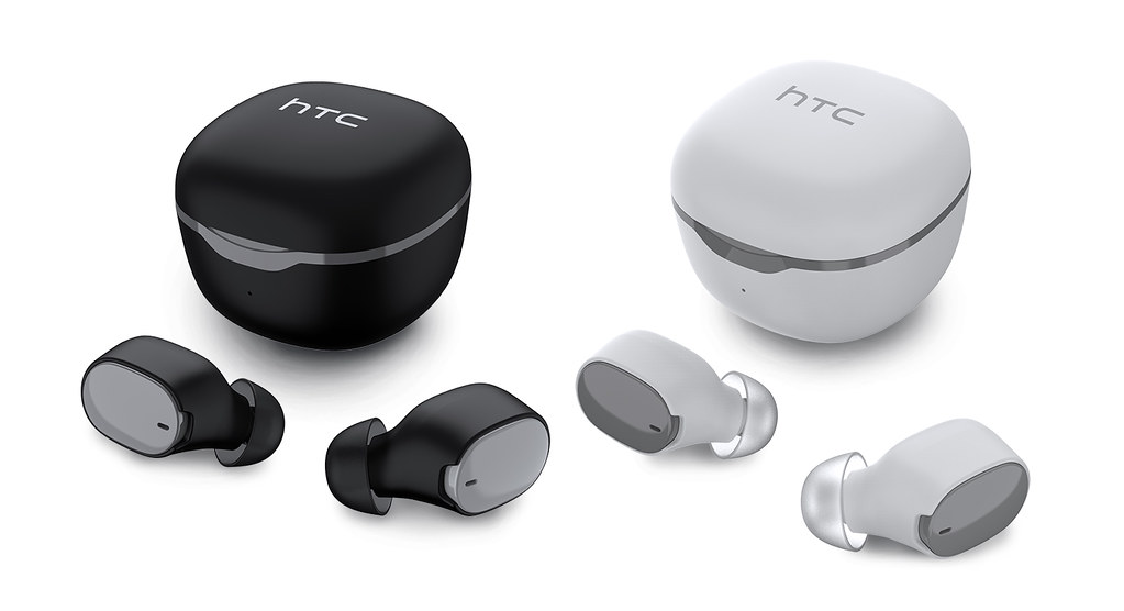 HTC新聞資料-HTC推首款真無線藍牙耳機-可可黑及香草白