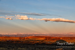 December 11, 2021 - Anticrepuscular rays on the Front Range. (Tony;s Takes)