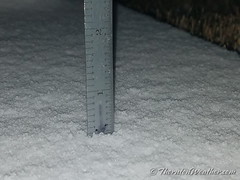 December 10, 2021 - Thornton's first snowfall of the season. (ThorntonWeather.com)