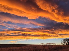 December 11, 2021 - A stunner of a sunset. (Zach Smith)