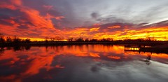 December 12, 2021 - Gorgeous Sunday sunrise. (ThorntonWeather.com)