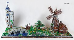 Watchtower together with Medieval Windmill
