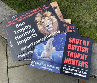 Ban Trophy Hunting Demo - London