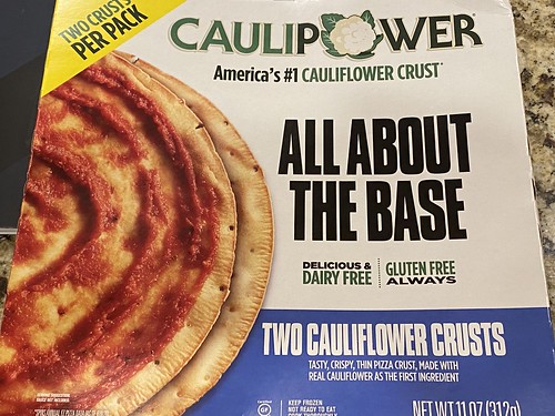 Caulipower Cauliflower Pizza Crust by Wesley Fryer, on Flickr