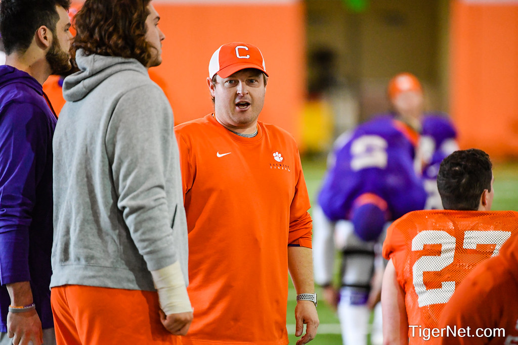 Clemson Football Photo of Baylon Spector and Wes Goodwin