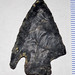 Flint arrowhead (farmer's field near Glenford, Ohio, USA) 35