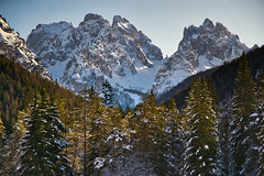 The Cadini group in the Dolomites