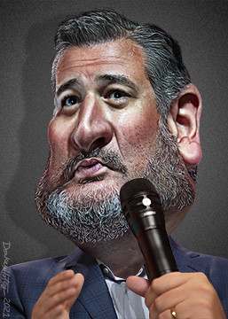 Ted Cruz - Caricature