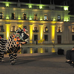 Leon sur baile, danza. Palacio de la Moneda