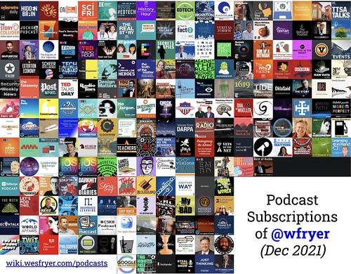 Podcast Subscriptions of @wfryer (Dec 20 by Wesley Fryer, on Flickr