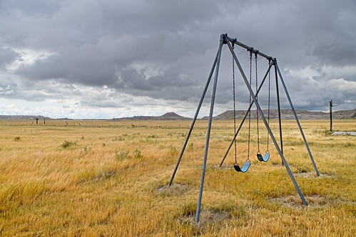 Abandoned Playground Prairie 0694 A