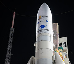 Ariane 5 with James Webb Space Telescope Prelaunch
