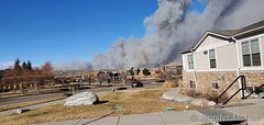 December 30, 2021 - The Marshall Fire rages in Boulder County. (Jennifer McNeil)
