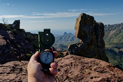 My Compass Points Me to All Sort of Adventures (Big Bend National Park)