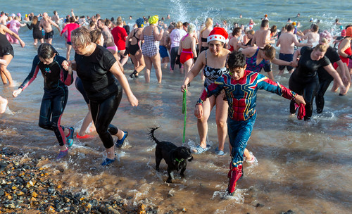 Ramsgate New Year's Day dip
