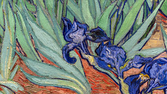 van Gogh, Irises (detail)