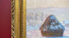 Monet, Wheatstacks, Snow Effect, Morning (detail)