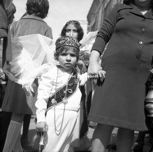 Pizzo (CZ, ora VV), 1974, Processione del Sabato Santo.