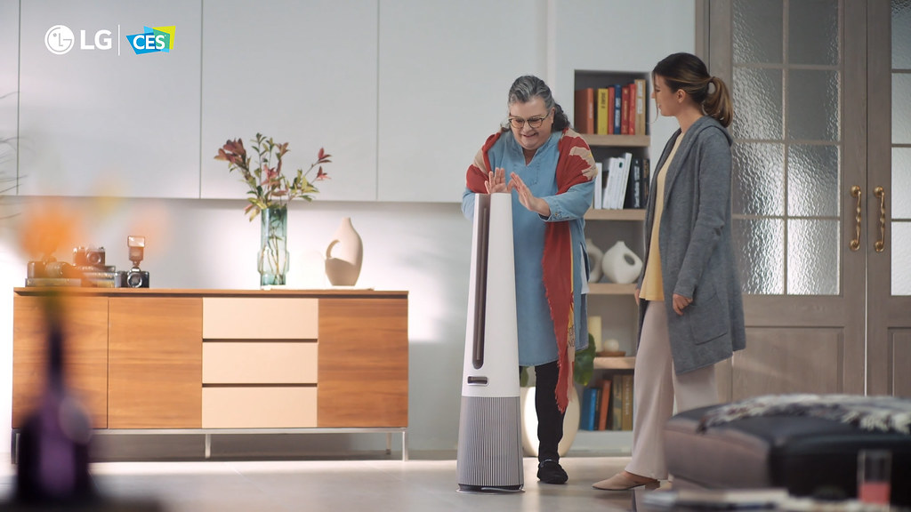LG PuriCare™ AeroTower空氣清淨機全球首次亮相，提供全方位的居家空氣淨化解決方案