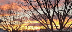 January 6, 2022 - A nice looking sunset. (David Canfield)