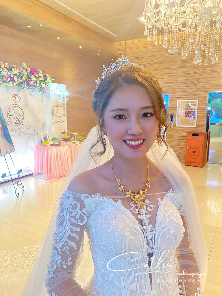 【新秘Catlin】bride 婕瑜 訂結婚造型 /韓系甜美，俏麗可愛