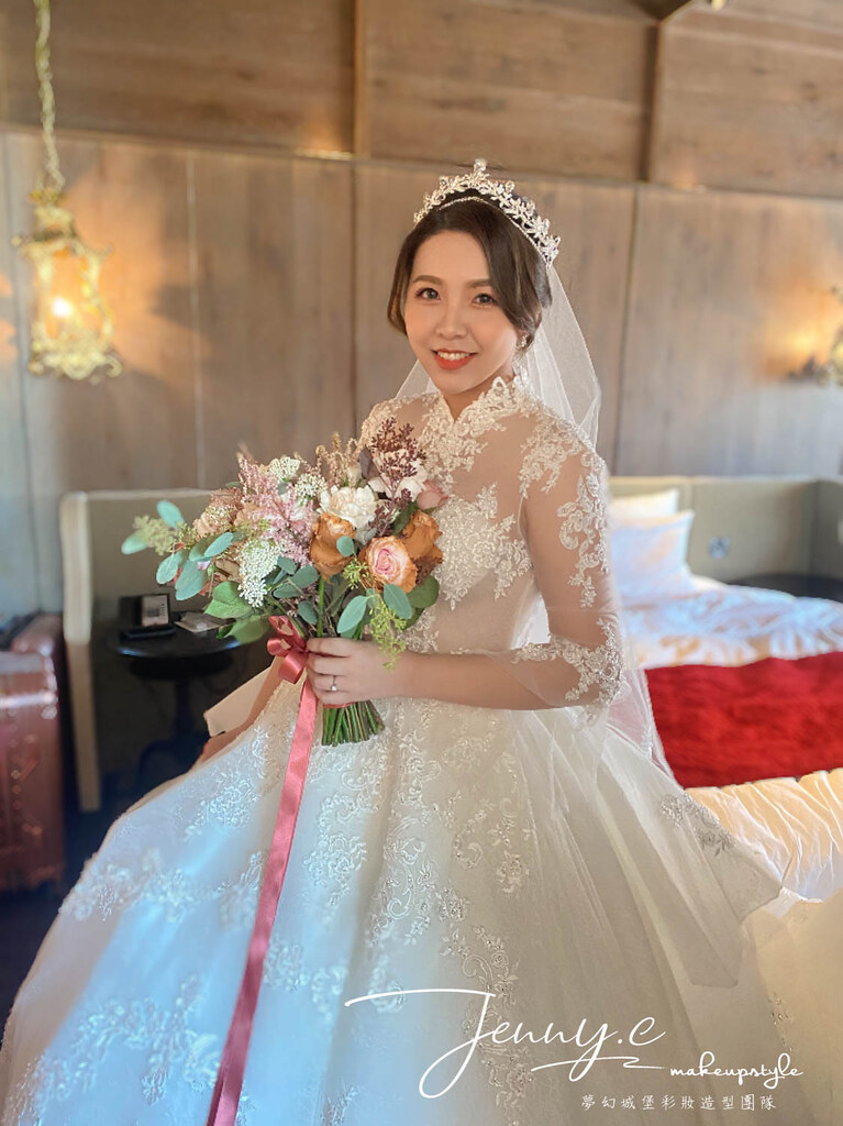 【新秘蓁妮】bride 佩儀 結婚造型 / 韓系優雅