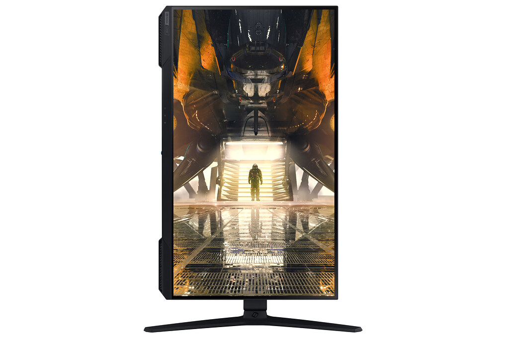【新聞照片6】奧德賽Odyssey G5 平面螢幕_產品照_螢幕直立