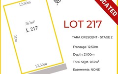 Lot 217, Tara Crescent, Wyndham Vale Vic