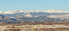 January 10, 2022 - A gorgeous view of the Front Range and Rocky Mountains. (David Canfield)