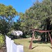 back yard torii