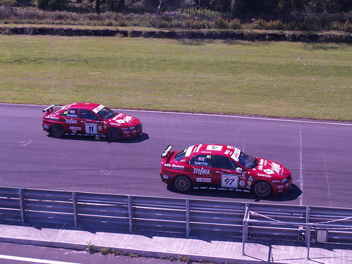 Neil Smith and Steve Dymoke line up at Pembrey