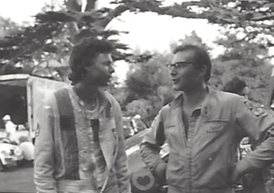Dooley and Dron at Mallory Avon Tour 1975