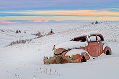 Abandoned Car in Snow 2119 A (Explored)