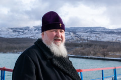 19 января 2022, В праздник Крещения Господня митрополит Кирилл освятил воды Сенгилеевского водохранилища