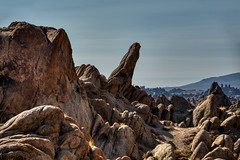 Eroded Rock Formations in the Alabama Hills National Scenic Area (HDR)